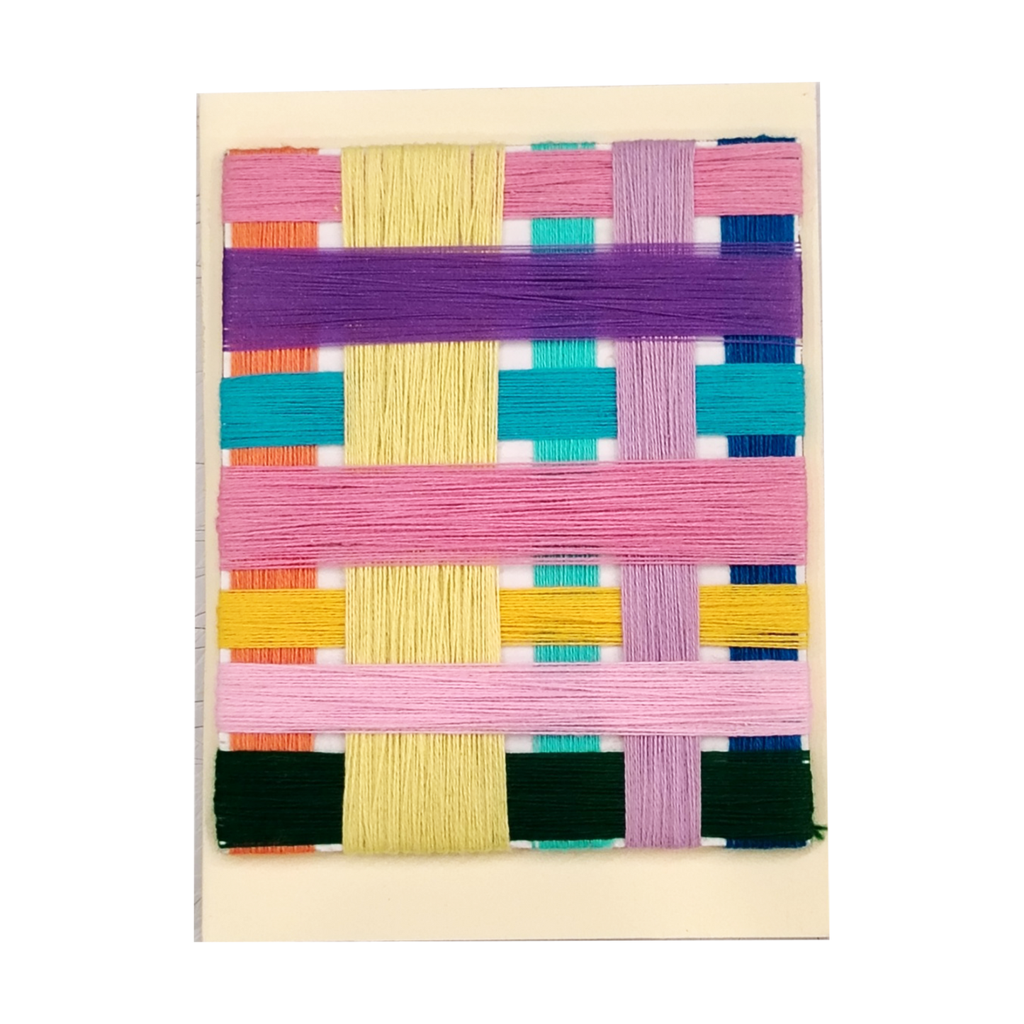 YARN WEAVE CARD