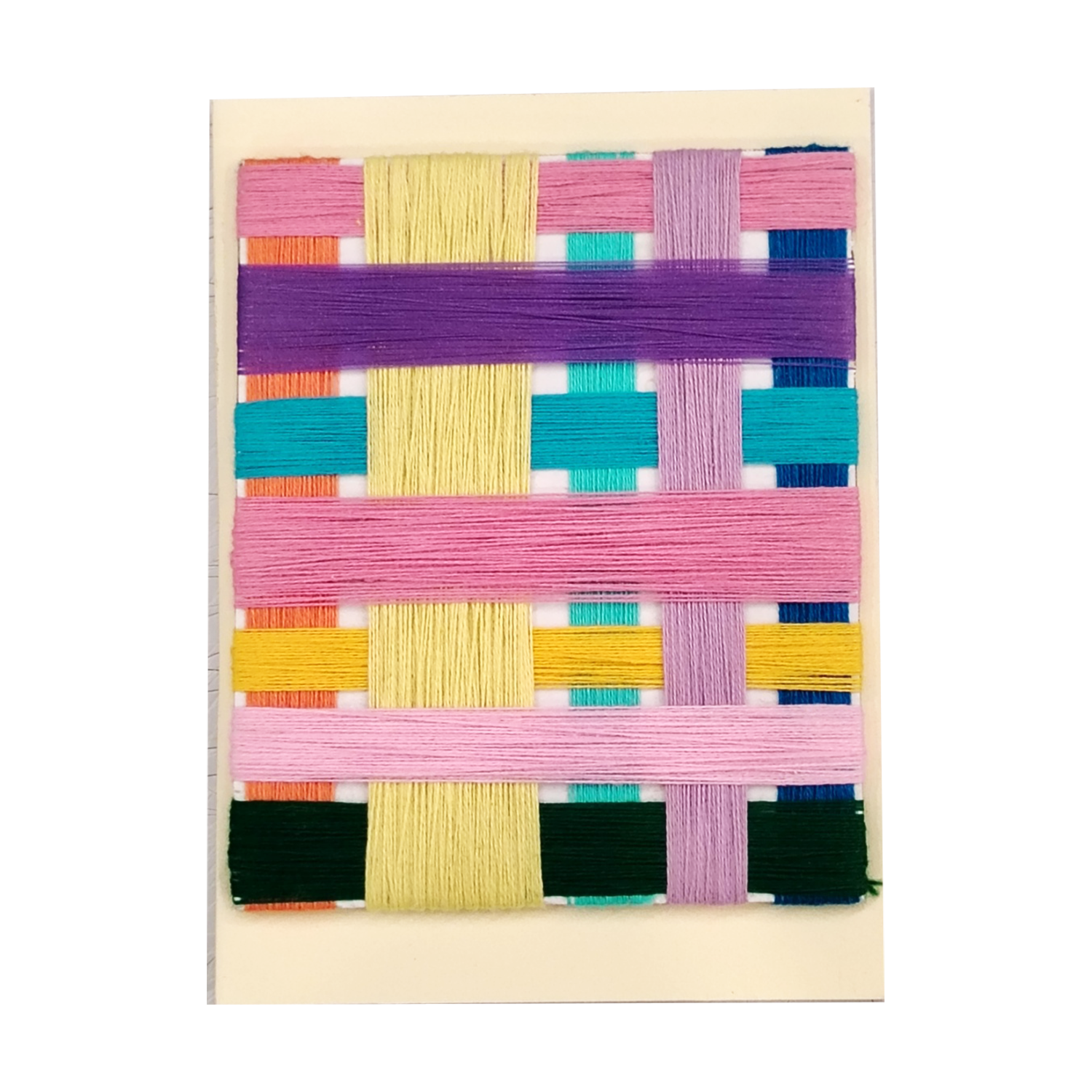 YARN WEAVE CARD